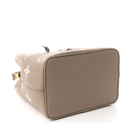 Louis Vuitton Empreinte Monogram Giant Neonoe MM Tourterelle Creme 5 of 11