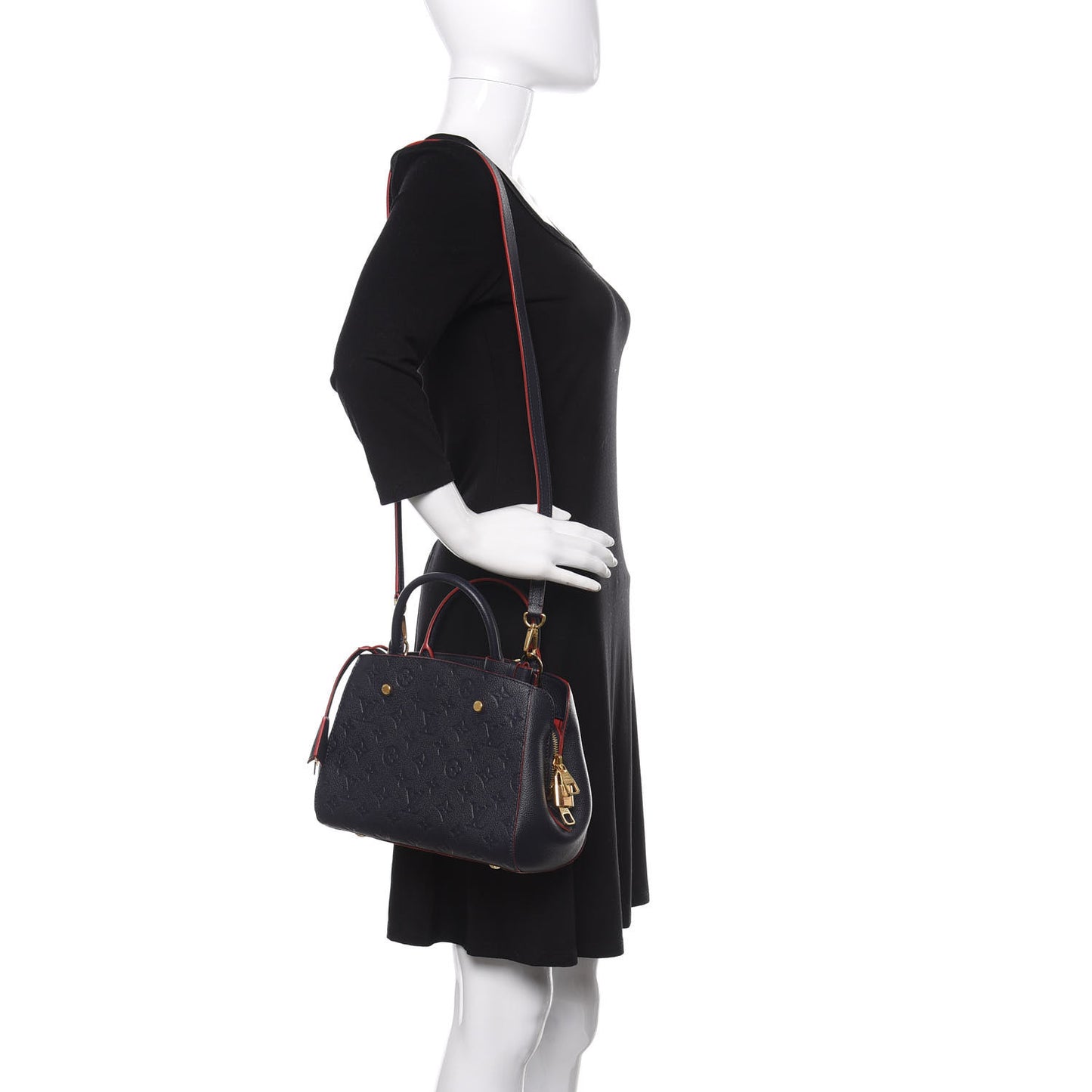 Empreinte Montaigne BB Marine Rouge
