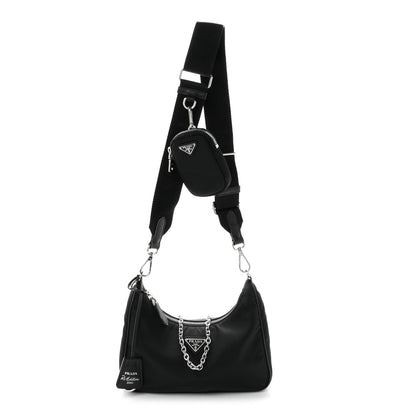 Prada Nylon Re-Edition 2005 Shoulder Bag Black 1 of 11