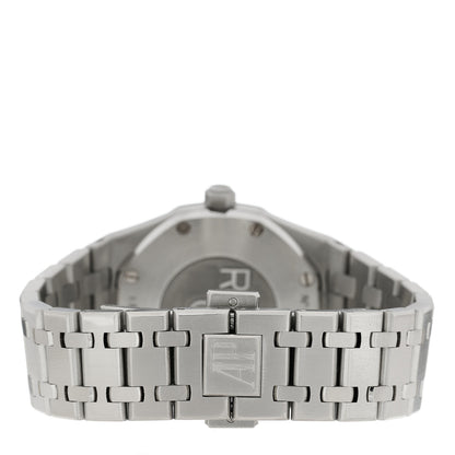 Audemars Piguet Stainless Steel Diamond 33mm Royal Oak Quartz Watch White 67651ST.ZZ.D011CR.01 3 of 4