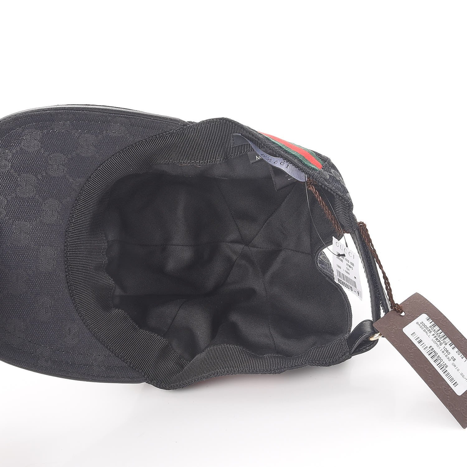 Gucci Monogram Web Baseball Hat M Black 5 of 8