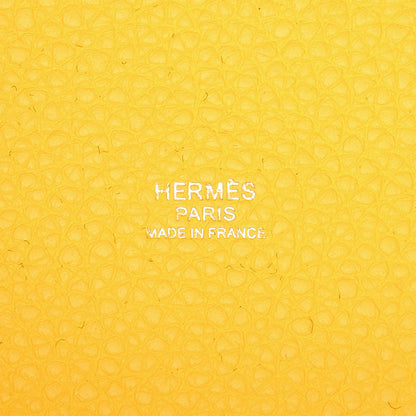 Hermes Taurillon Clemence Picotin Lock 18 PM Lime 6 of 10