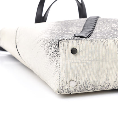 Proenza Schouler Calfskin Lizard Embossed Hex Tote 7 of 9