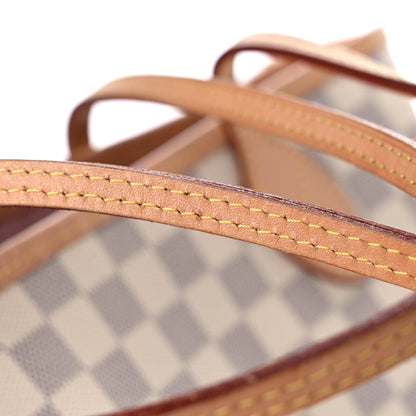 Louis Vuitton Damier Azur Neo Neverfull MM Rose Ballerine 29 of 30