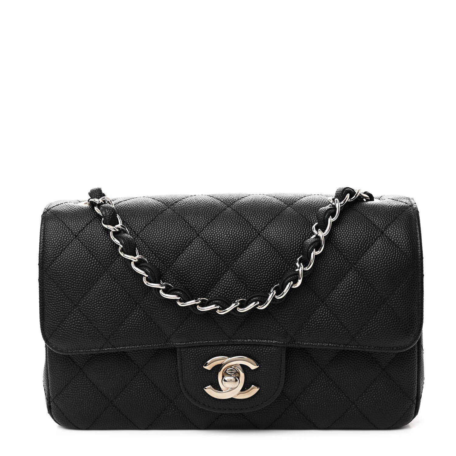 Chanel Caviar Quilted Mini Rectangular Flap Black 1 of 10