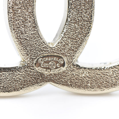 Chanel Crystal Palais Garnier CC Brooch Gold 3 of 4