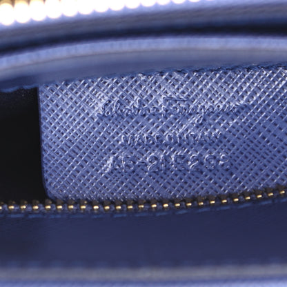 Salvatore Ferragamo Printed Calfskin Tracy Vara Tote New Iris 7 of 10