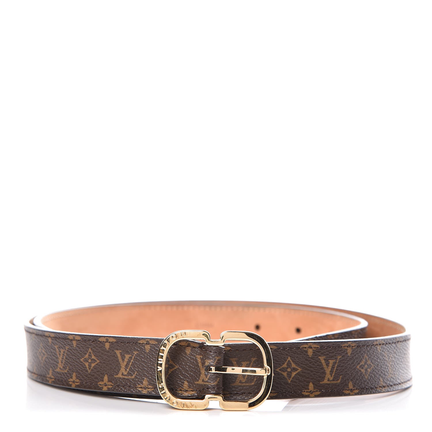 Louis Vuitton Monogram Mini 25mm Belt 95 38 1 of 10
