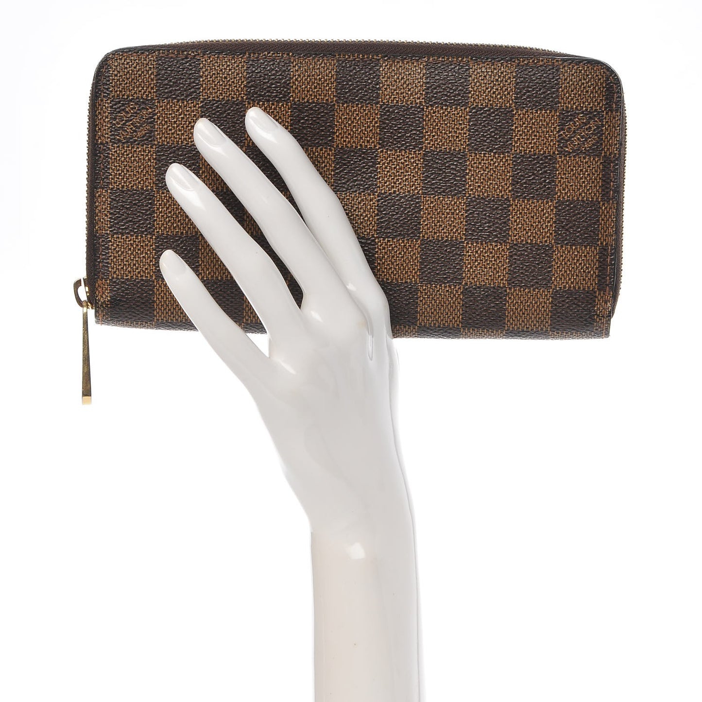 Damier Ebene Zippy Wallet