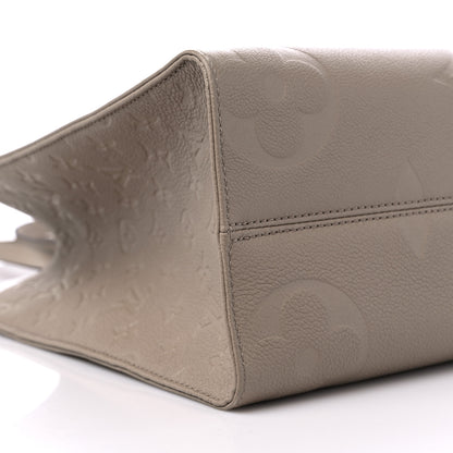 Louis Vuitton Empreinte Monogram Giant Onthego MM Tourterelle 7 of 10