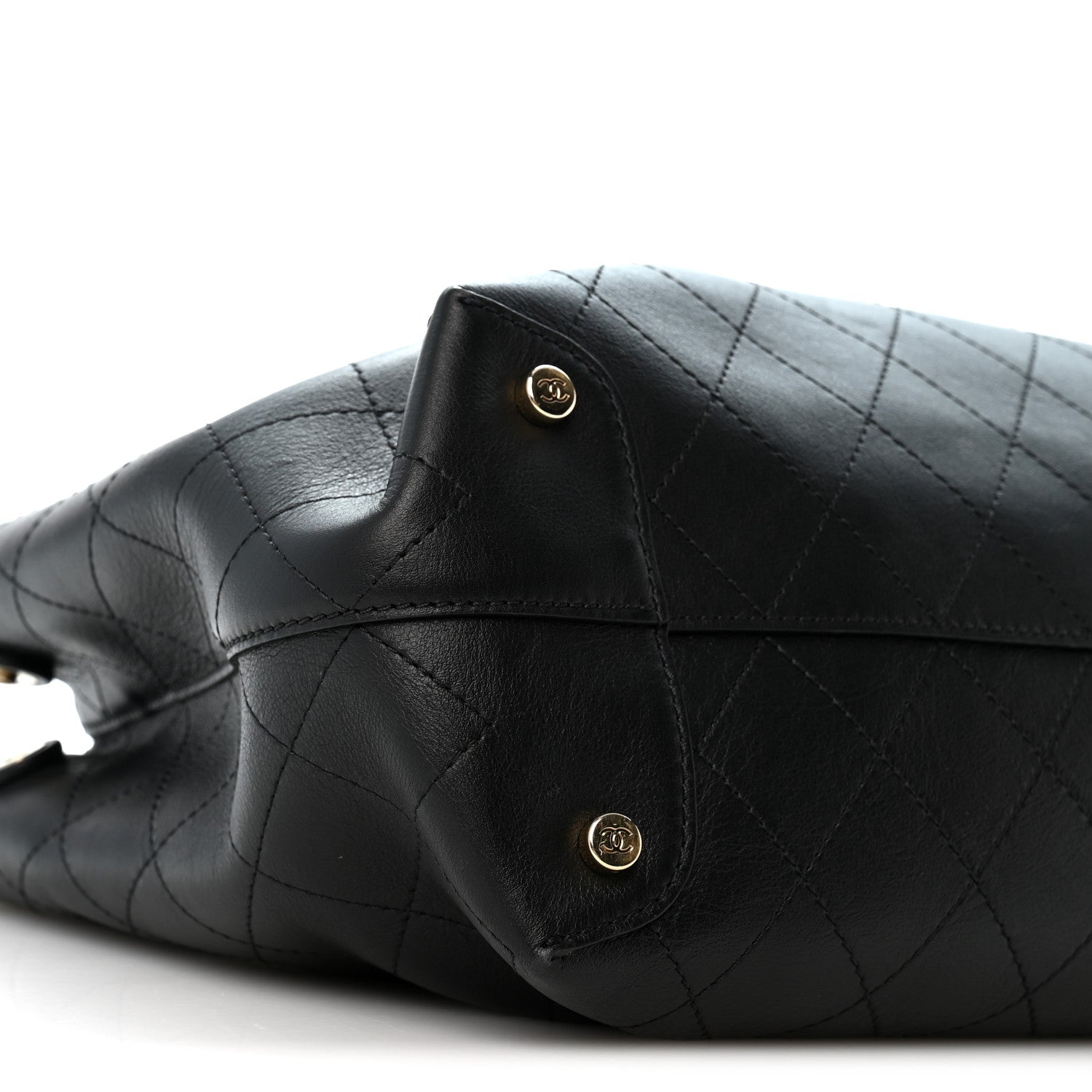 Chanel Calfskin Serial Shopper Tote Black 9 of 14