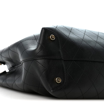 Chanel Calfskin Serial Shopper Tote Black 9 of 14