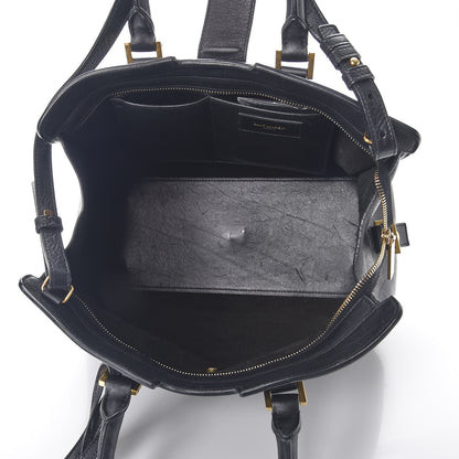 Saint Laurent Calfskin Small Classic Y Cabas Black 5 of 15