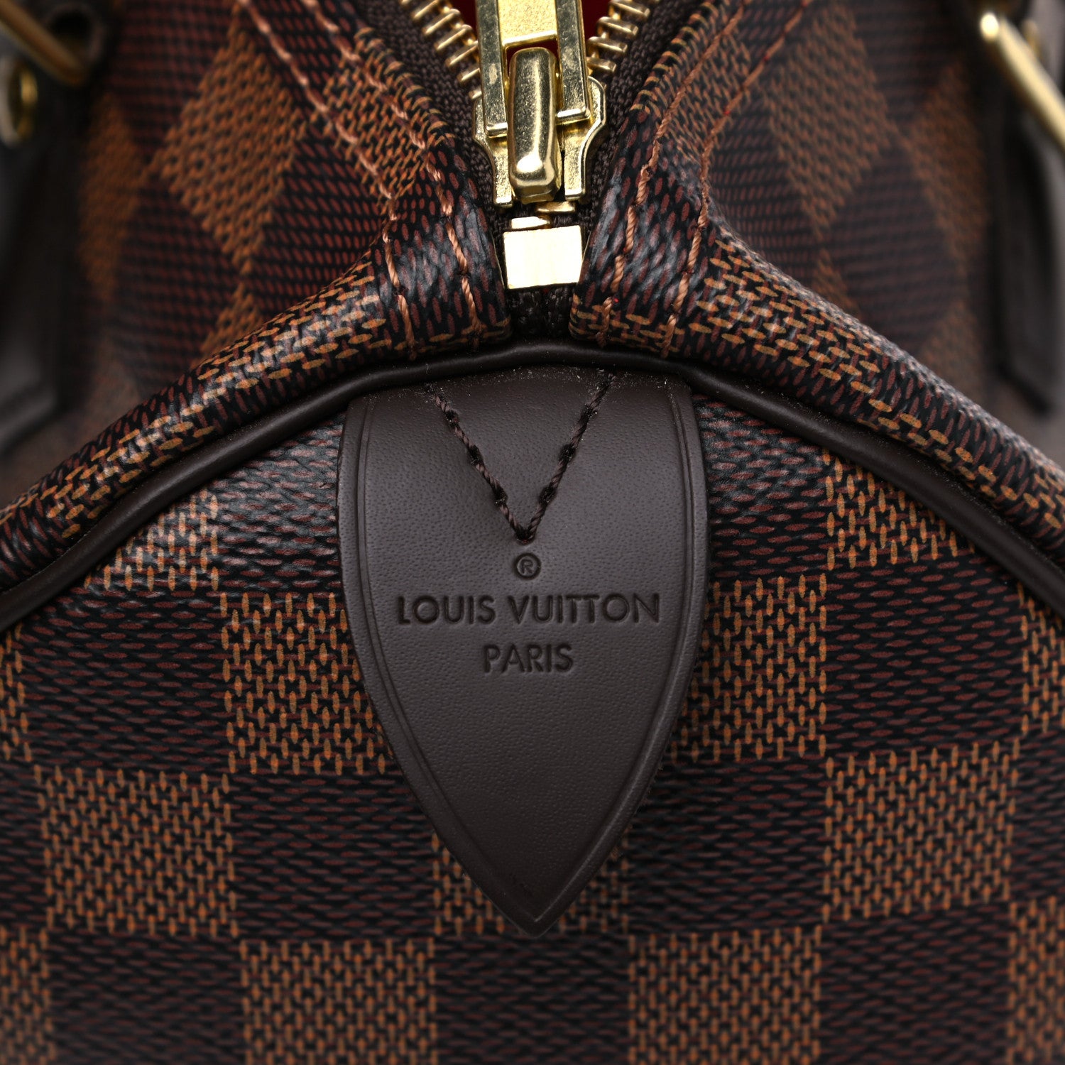 Louis Vuitton Damier Ebene Speedy 25 6 of 12