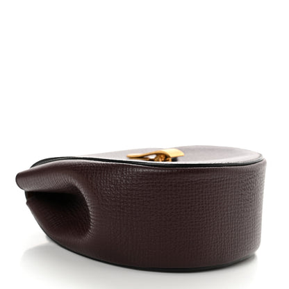 Bottega Veneta Palmellato Calfskin Rounded Belt Bag Oxblood 4 of 11