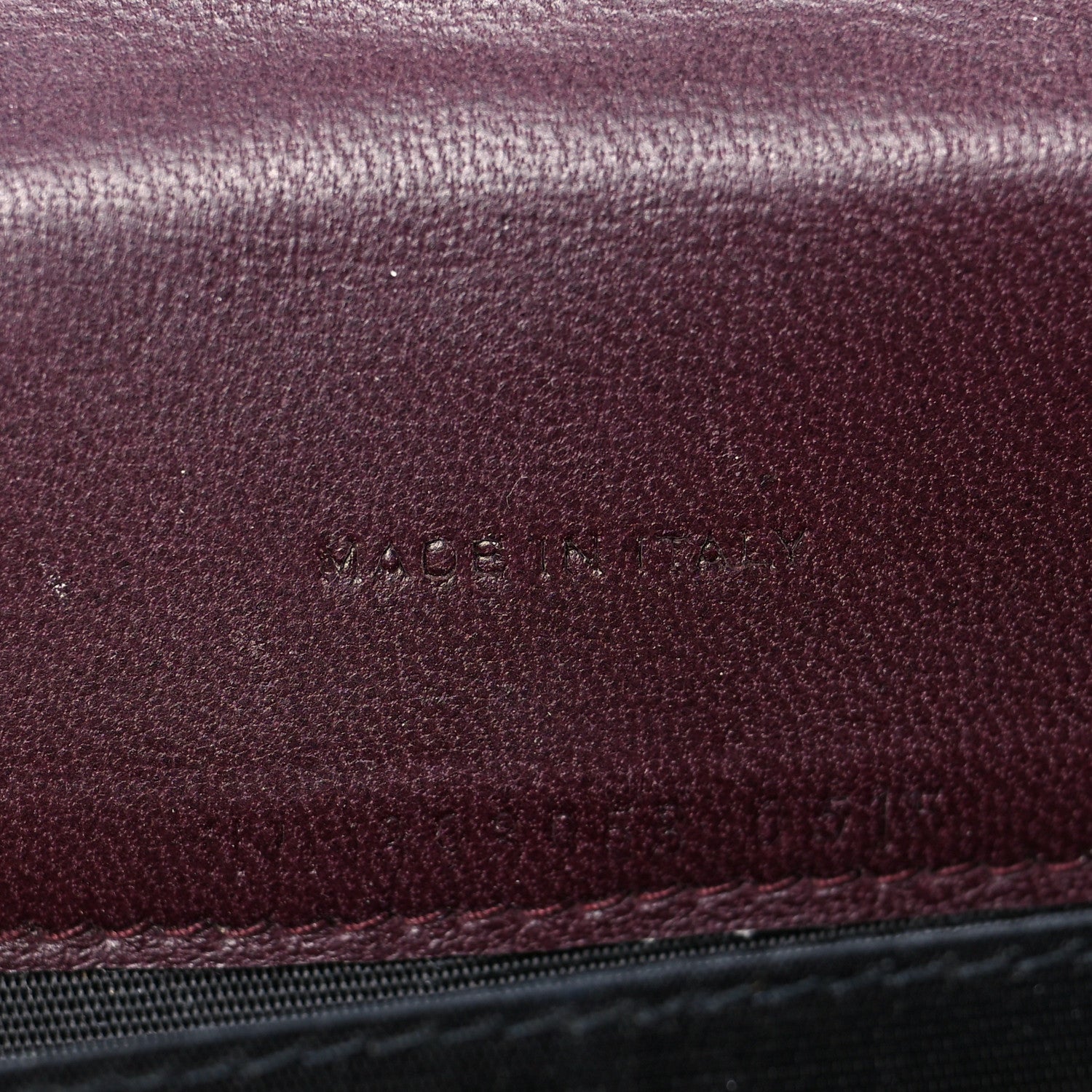 Saint Laurent Calfskin Matelasse Chevron Monogram Envelope Chain Wallet Rouge Legion 7 of 10