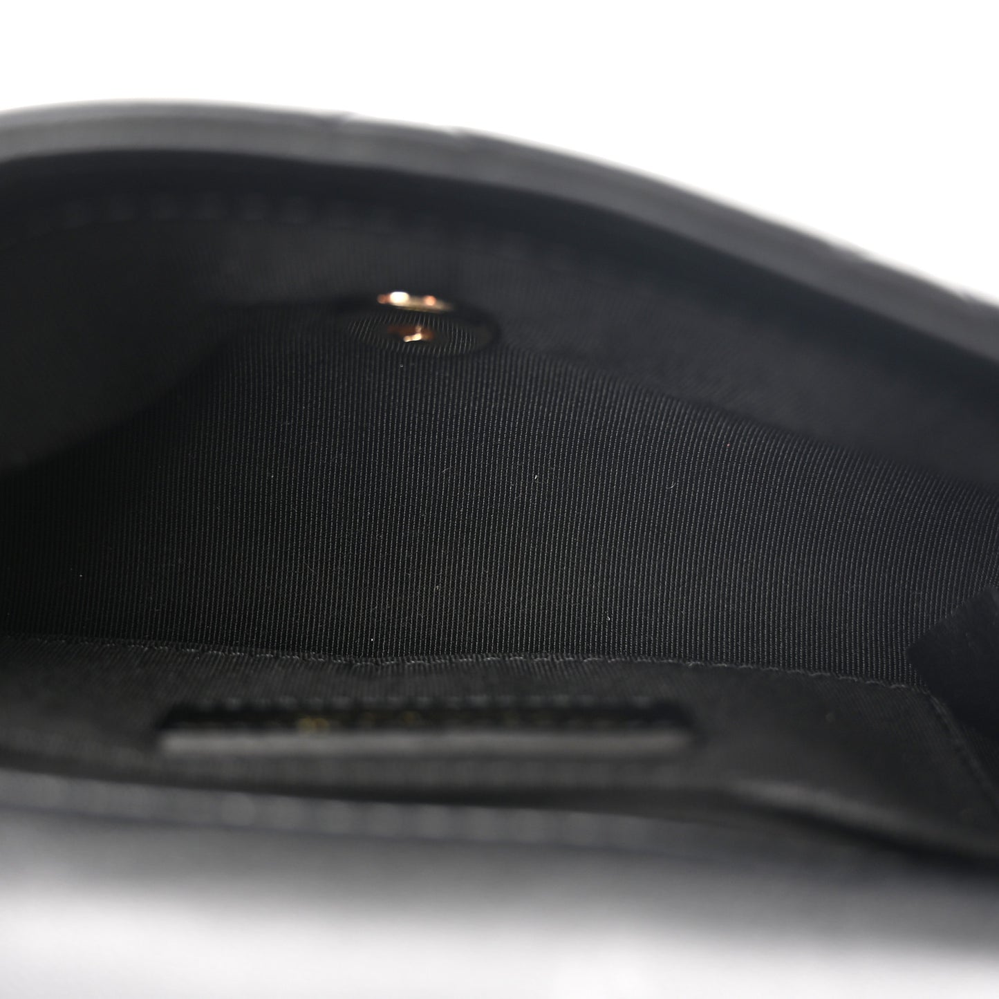 Lambskin Quilted Mini My Precious Waist Bag Black