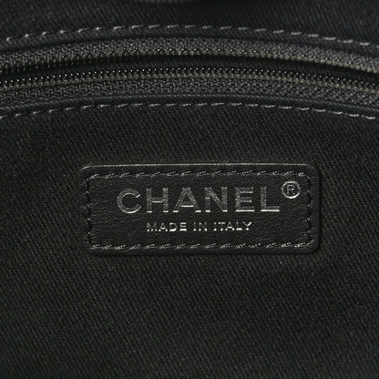 Chanel Mixed Fibers Small Deauville Tote Black 6 of 9
