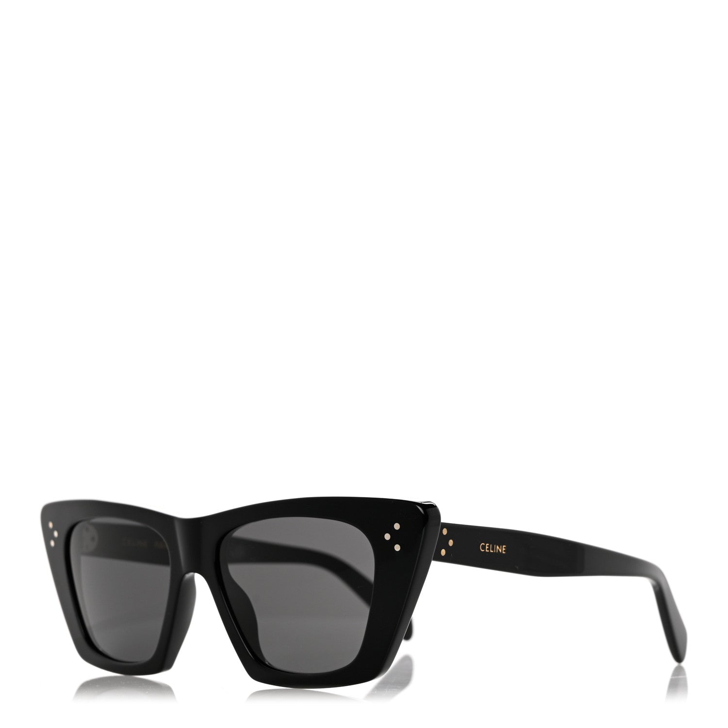 Celine Acetate Cat Eye Sunglasses CL40187I Black 1 of 7