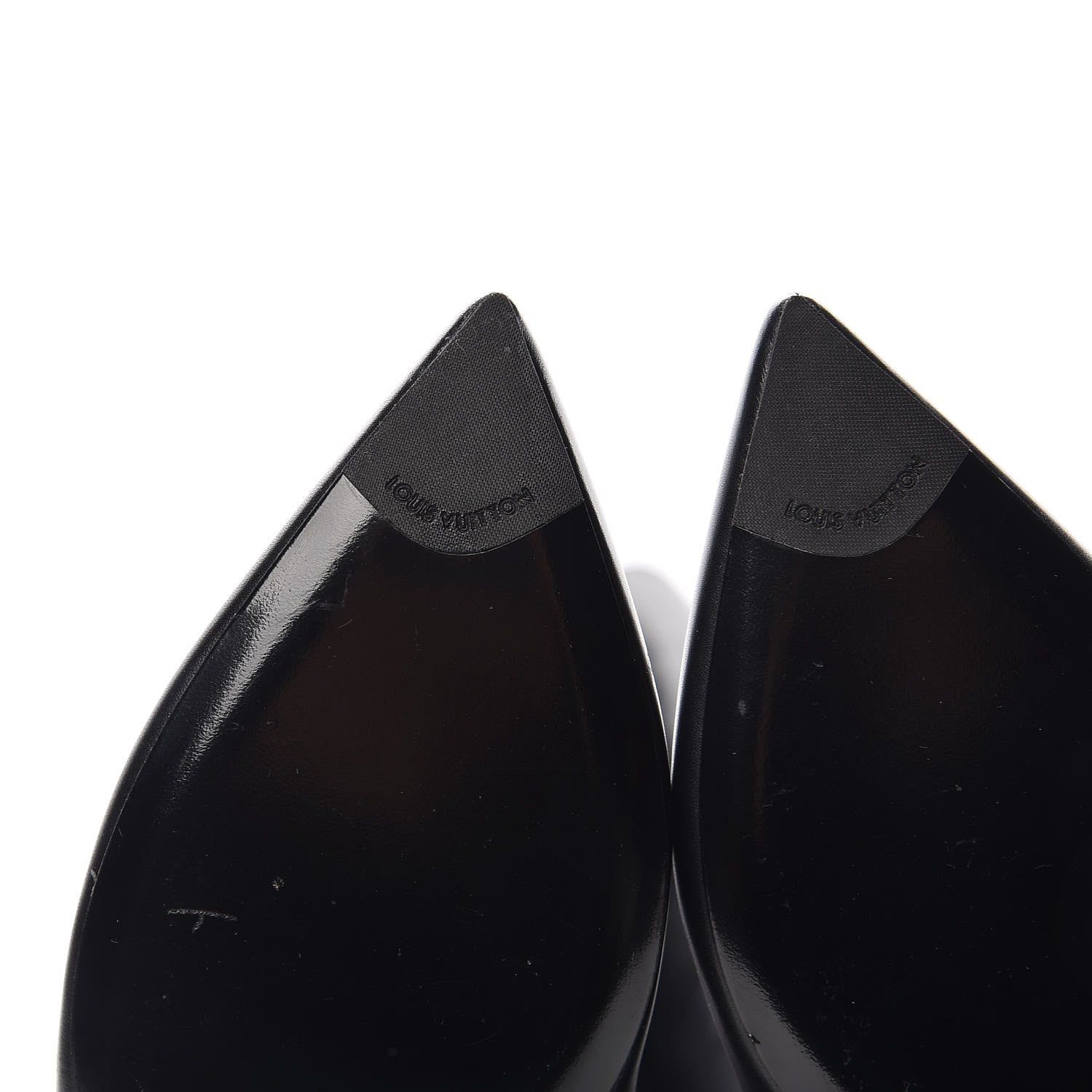 Louis Vuitton Calfskin Thigh Flat Boots 37.5 Black 8 of 8