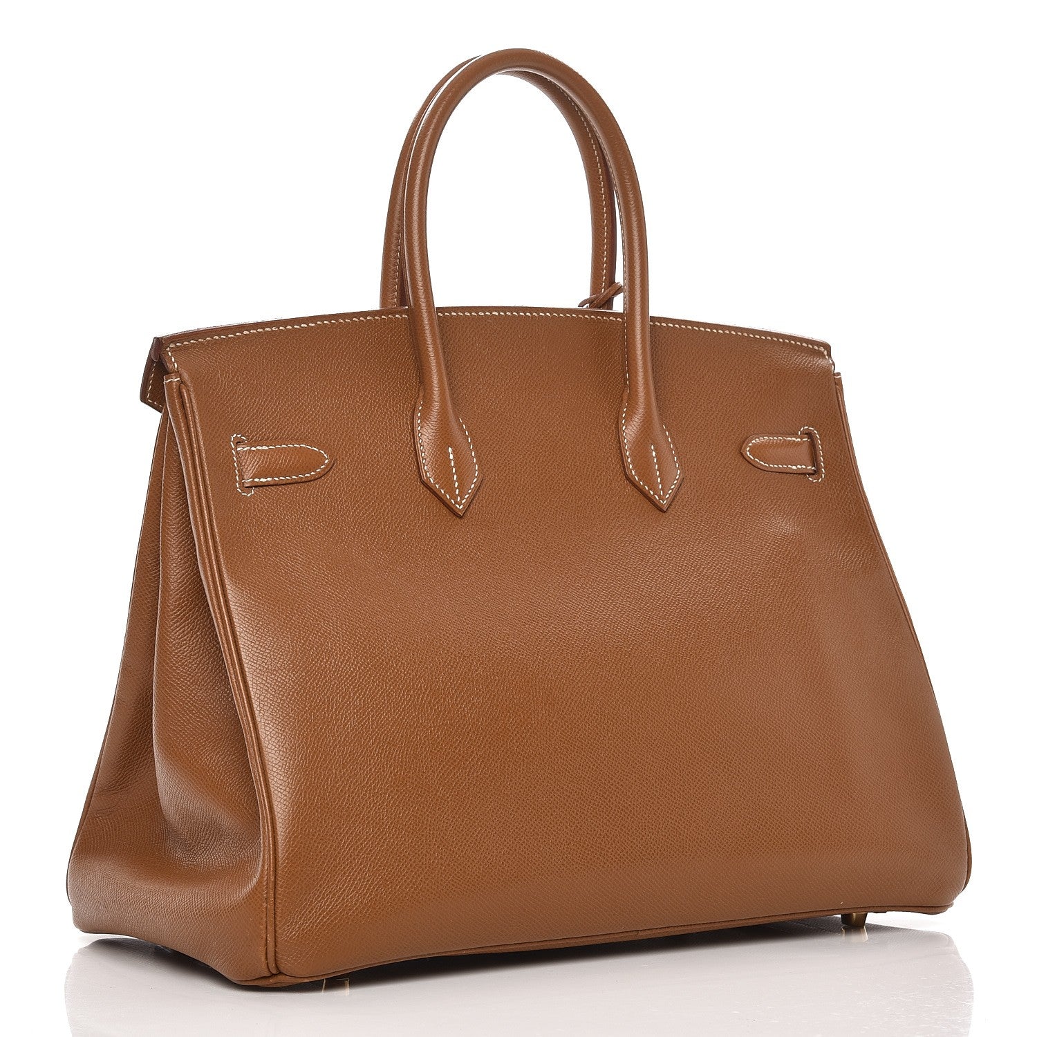 Hermes Courchevel Birkin 35 Gold 3 of 39