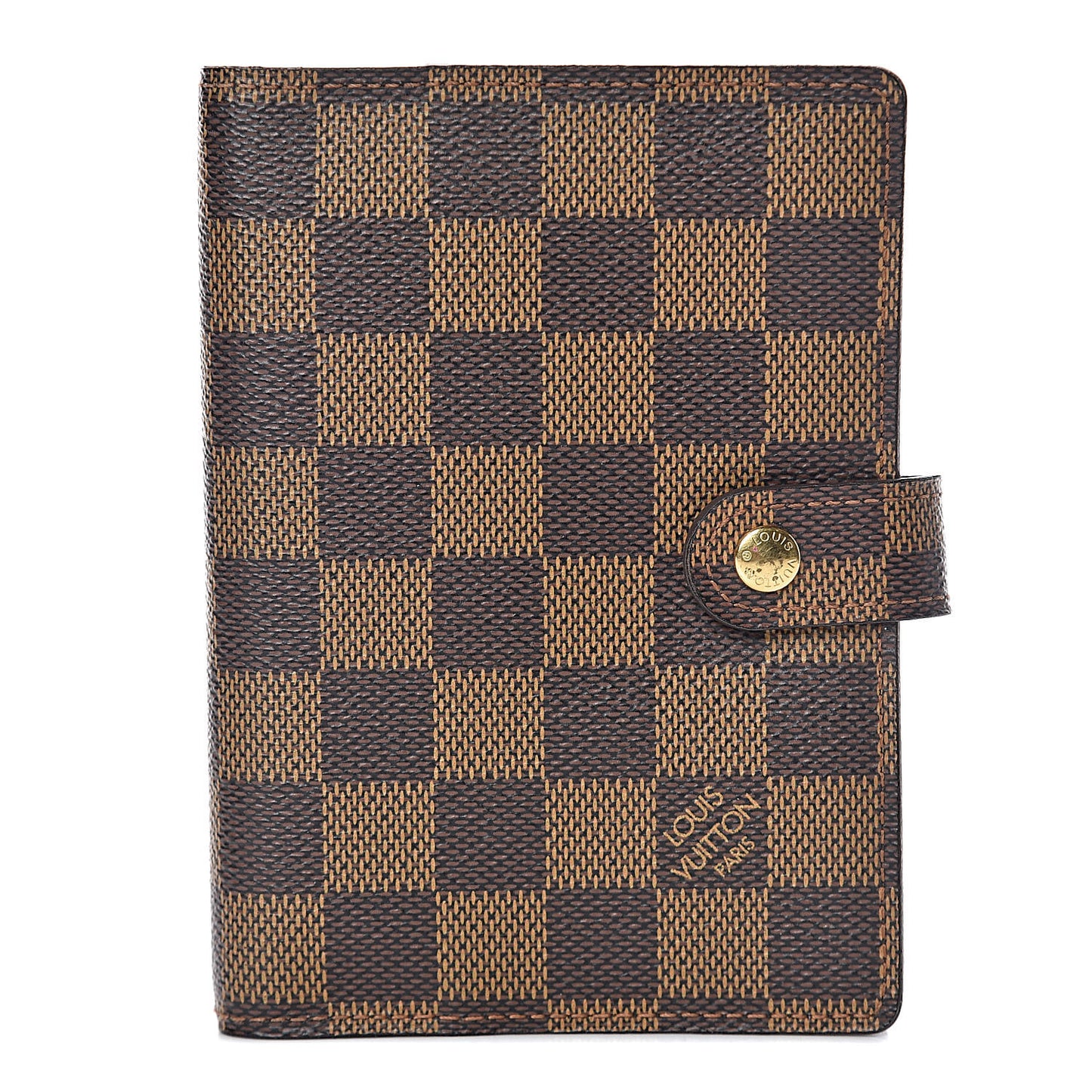 Damier Ebene Small Ring Agenda Cover