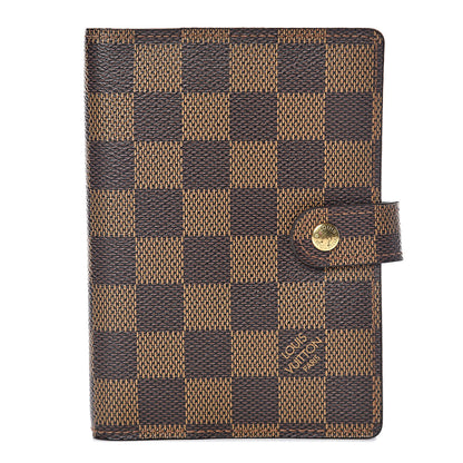 Louis Vuitton Damier Ebene Small Ring Agenda Cover 1 of 6
