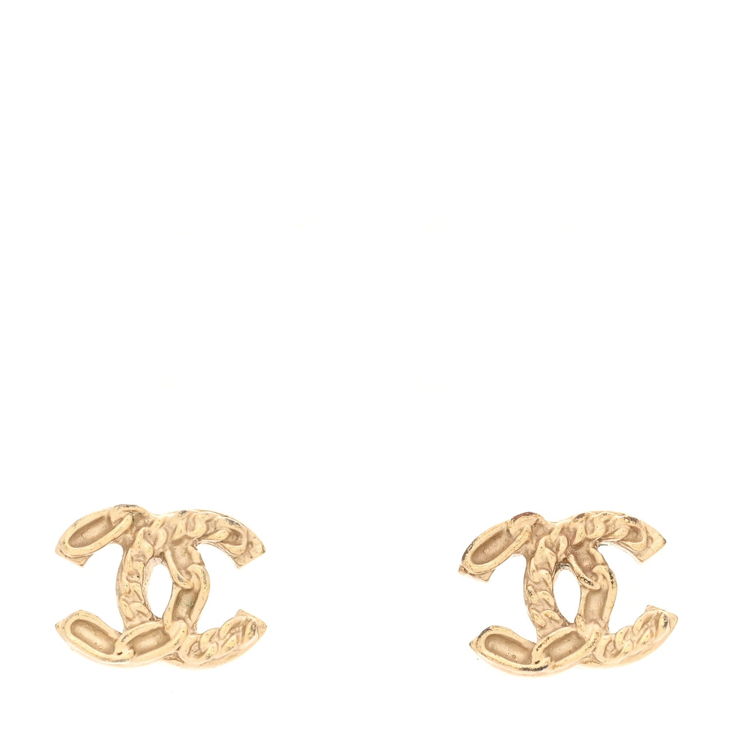 CC Chain Earrings Gold