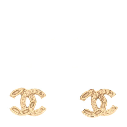 Chanel CC Chain Earrings Gold 1 of 4