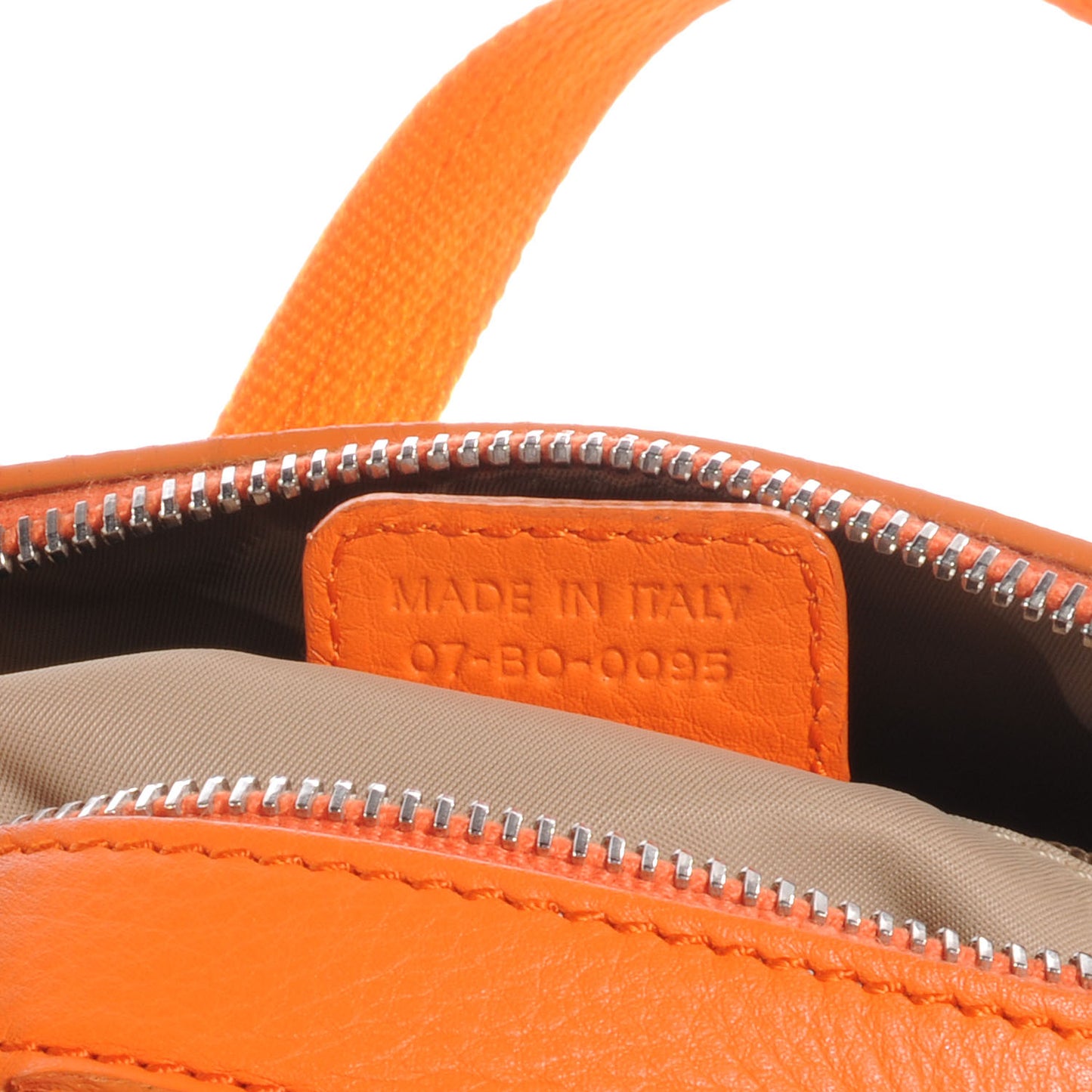 Diorissimo Bowler Orange