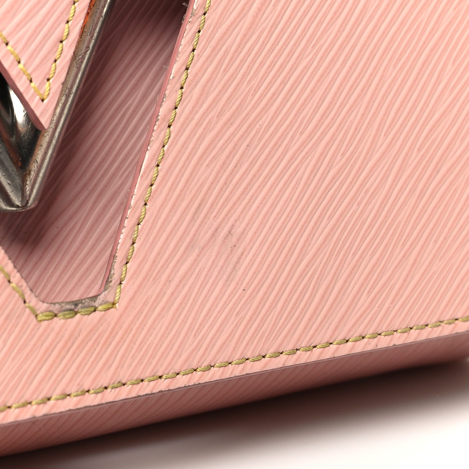 Louis Vuitton Epi Twist Shoulder Bag MM Rose Ballerine 16 of 18