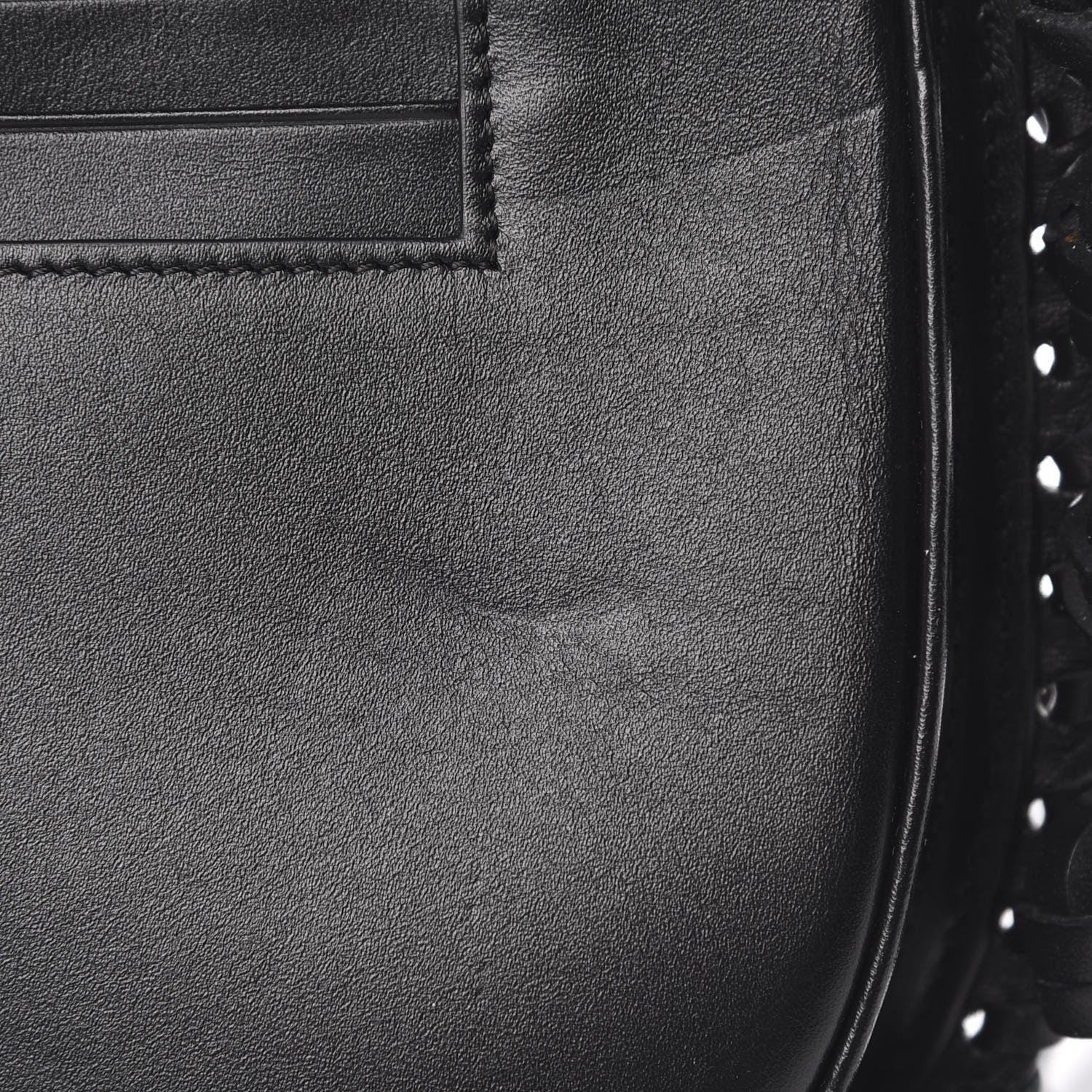 Loewe Calfskin Heel Knots Crossbody Bag Black 12 of 12