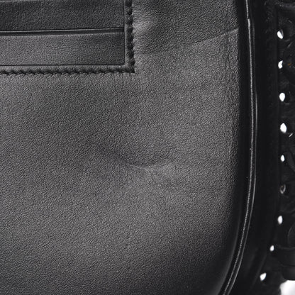 Loewe Calfskin Heel Knots Crossbody Bag Black 12 of 12