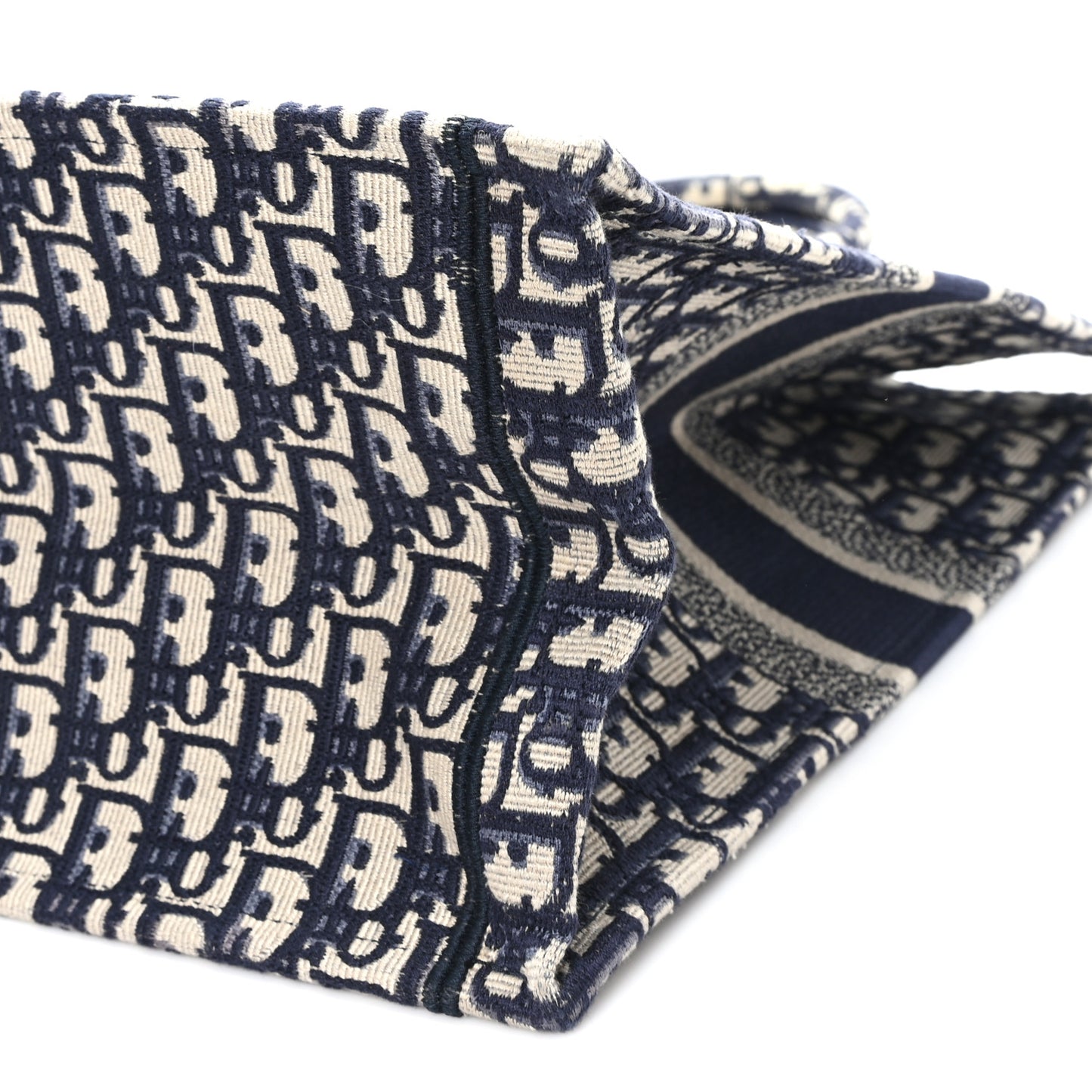 Oblique Large Book Tote Blue Multicolor