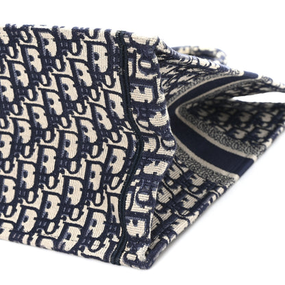 Christian Dior Oblique Large Book Tote Blue Multicolor 10 of 10