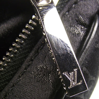 Louis Vuitton Satin Monogram Little Boulogne Black 7 of 9