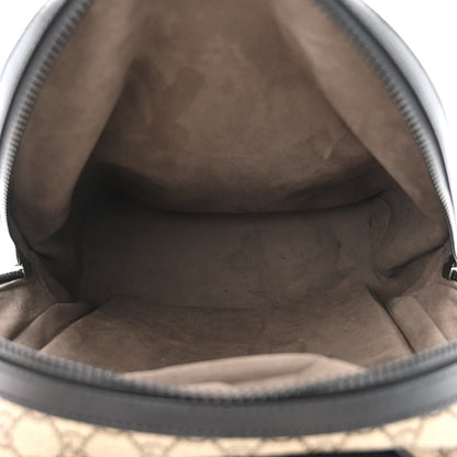 Gucci GG Supreme Monogram Medium Backpack Black 5 of 11