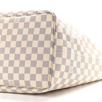 Louis Vuitton Damier Azur Neo Neverfull GM Rose Ballerine 10 of 11