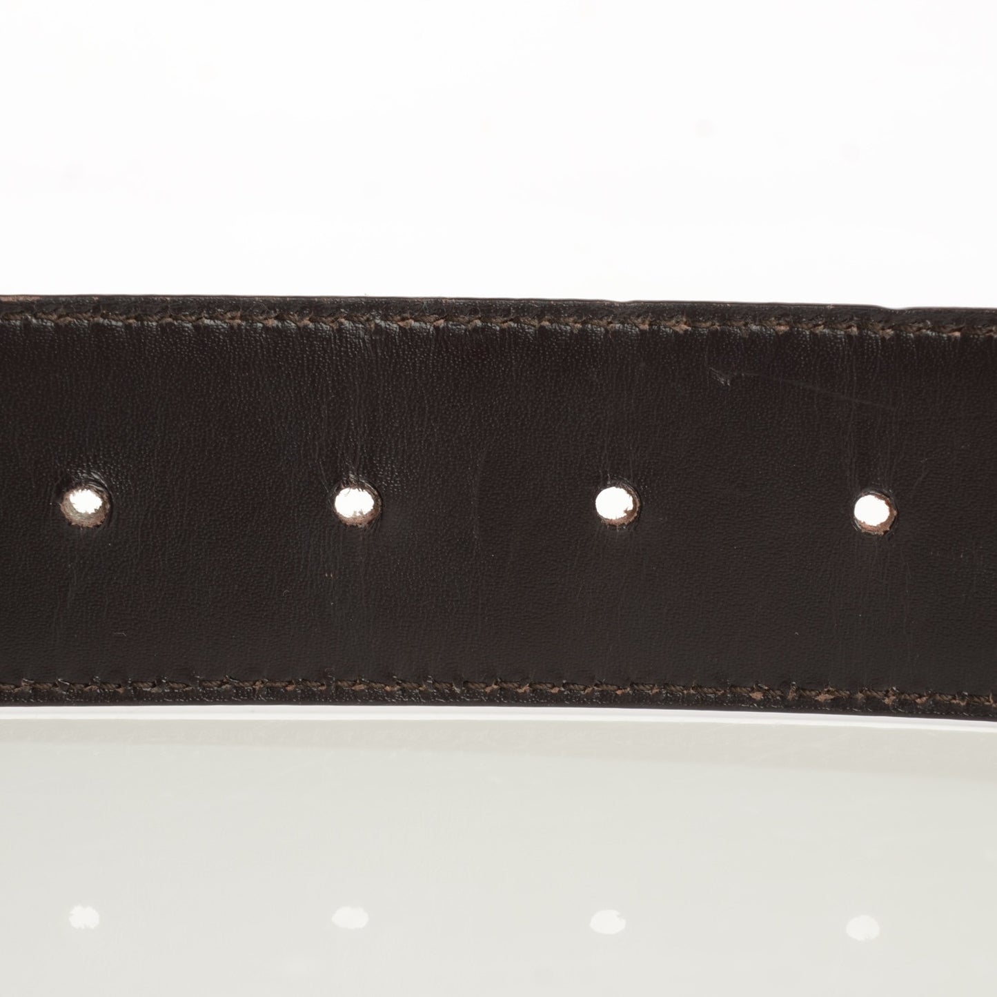 Guccissima Interlocking G 40mm Belt 85 34 Off White