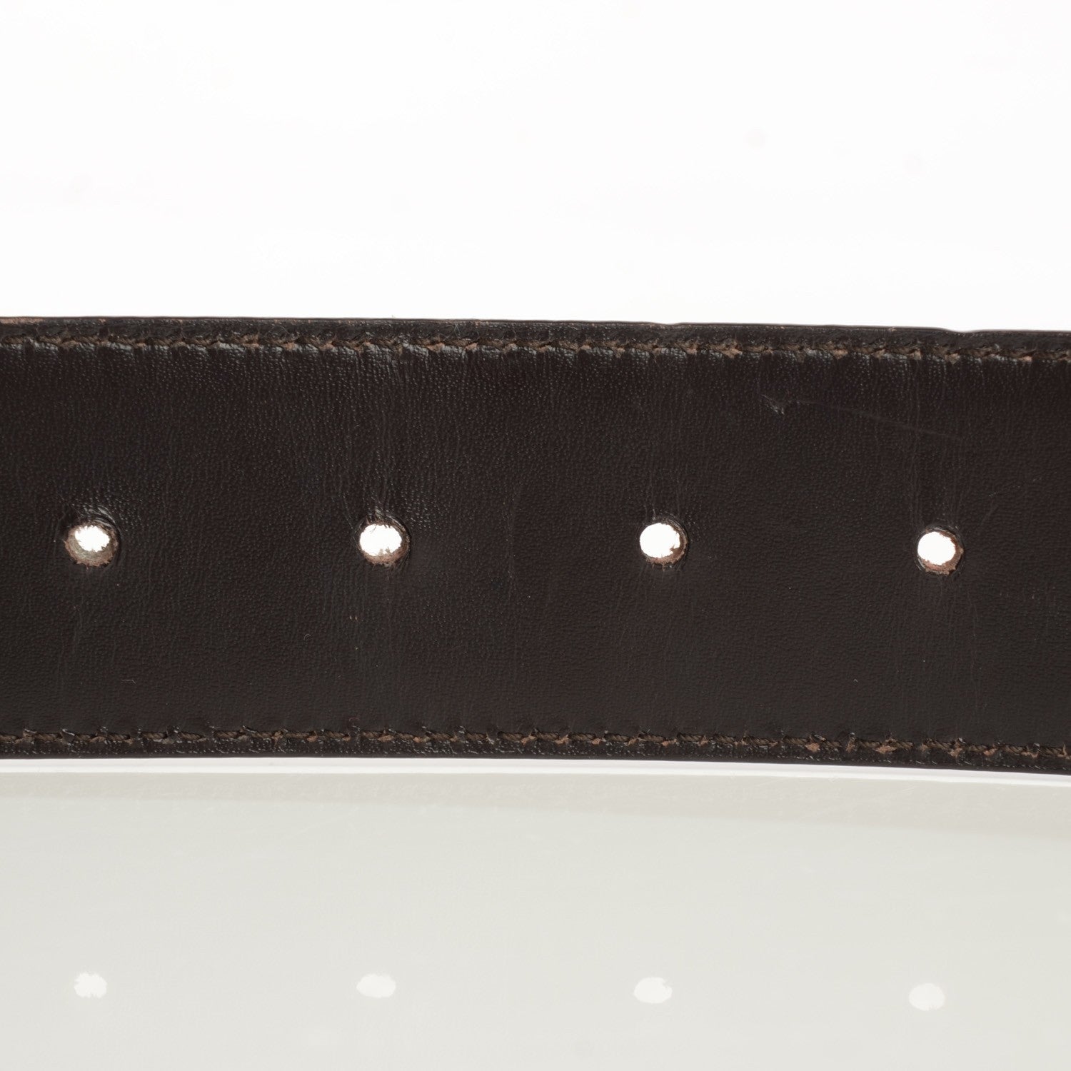 Gucci Guccissima Interlocking G 40mm Belt 85 34 Off White 5 of 5