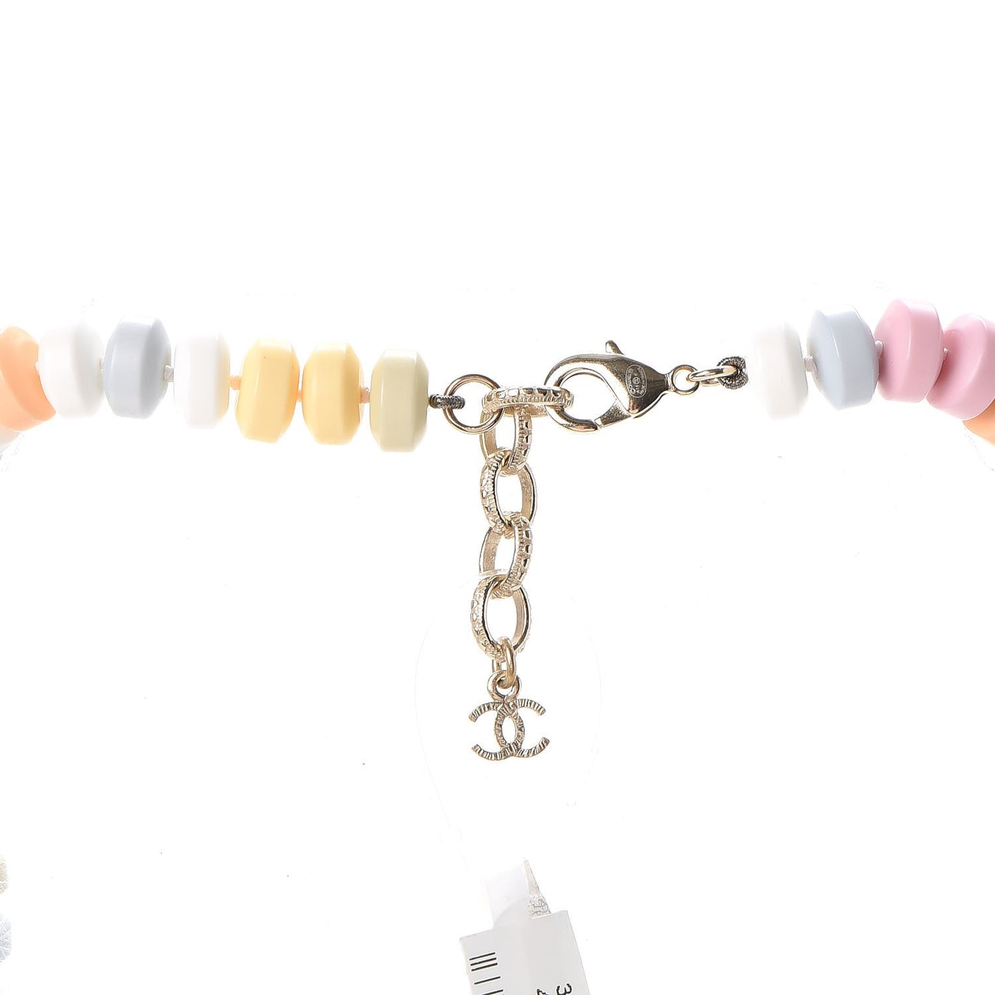 Candy CC Double Strand Necklace Multicolor