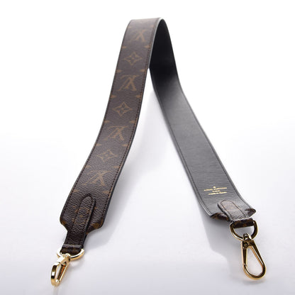 Louis Vuitton Monogram Bandouliere Shoulder Strap Black 4 of 5