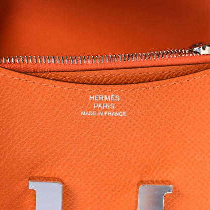 Hermes Epsom Constance Slim Wallet Abricot 7 of 7