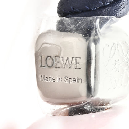 Loewe Acetate Calfskin Party Puzz Bag Charm Navy Light Pink 3 of 4