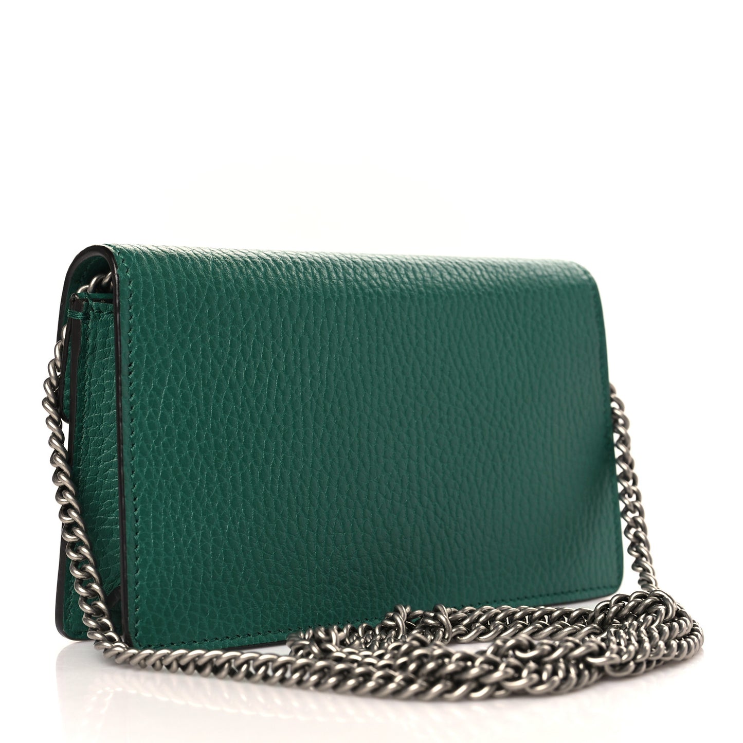 Calfskin Super Mini Dionysus Shoulder Bag Emerald