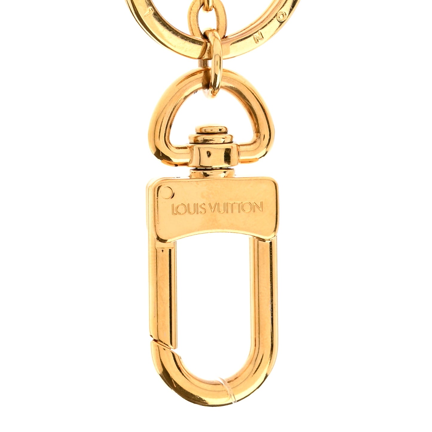 Calfskin Superstition Deer Bag Charm Key Holder Rose