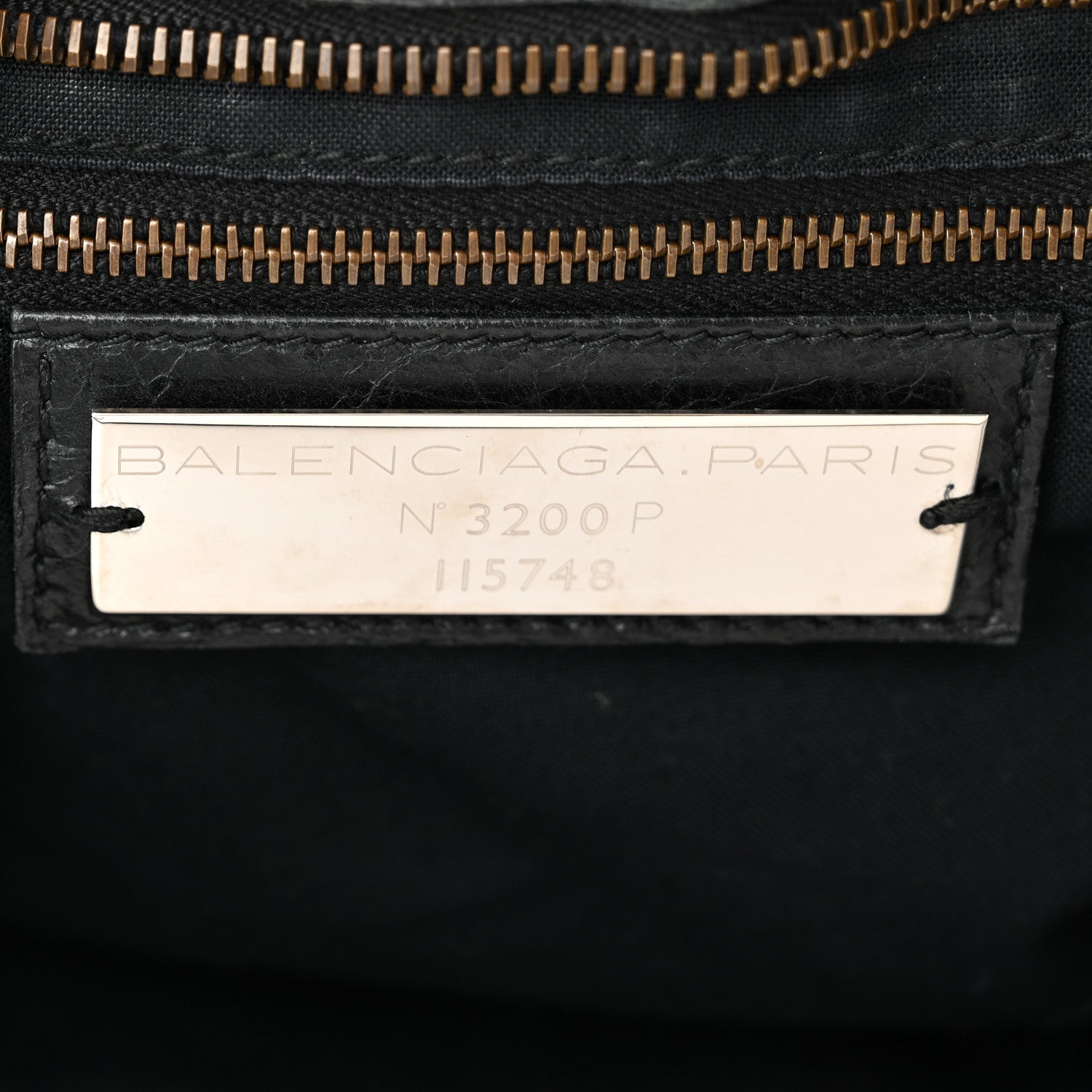 Balenciaga Agneau Classic Hardware City Black 6 of 17