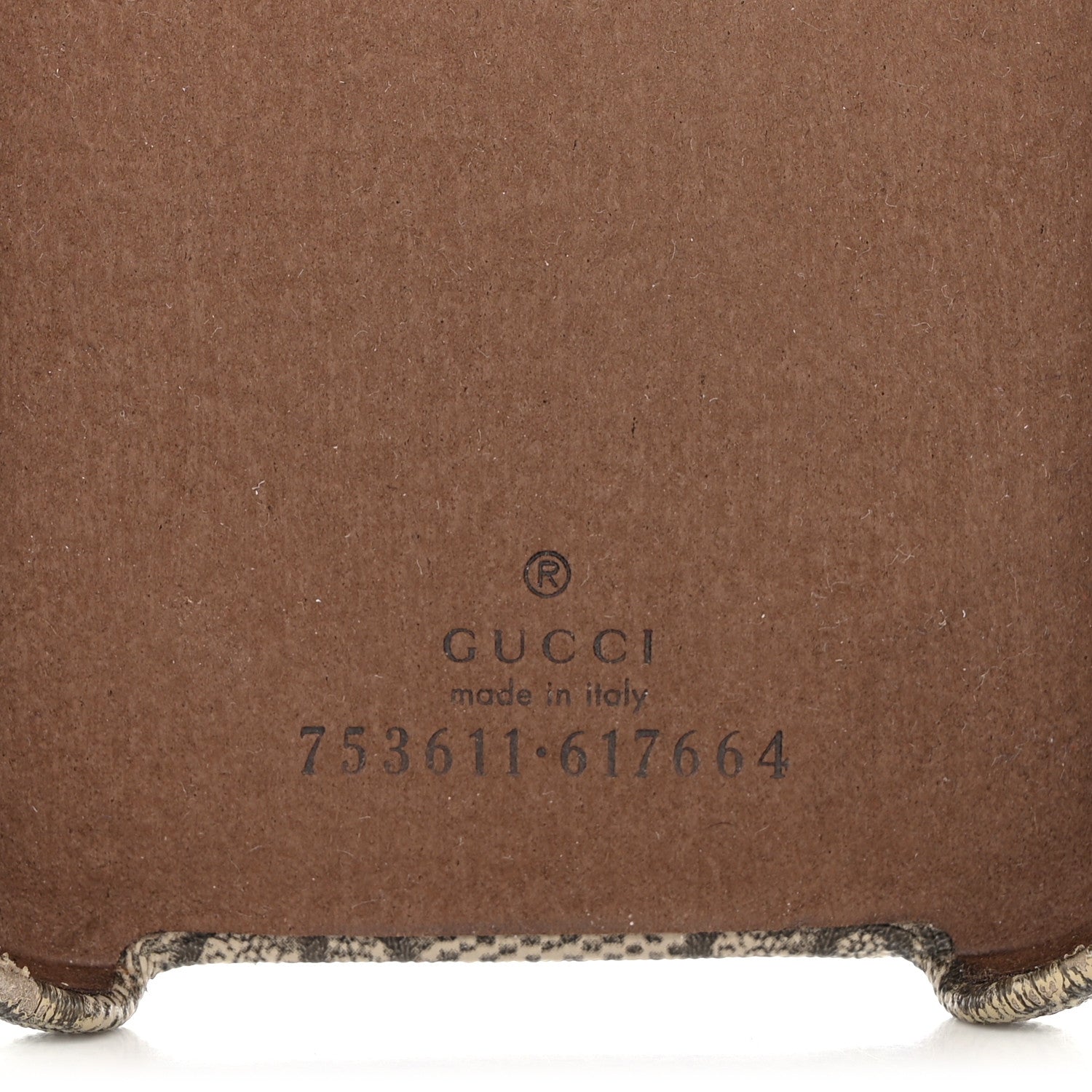 Gucci GG Supreme Monogram Ophidia iPhone 14 Pro Max Phone Case Beige Ebony 5 of 7