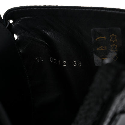 Louis Vuitton Patent Moonlight Boots 38 Black 6 of 9