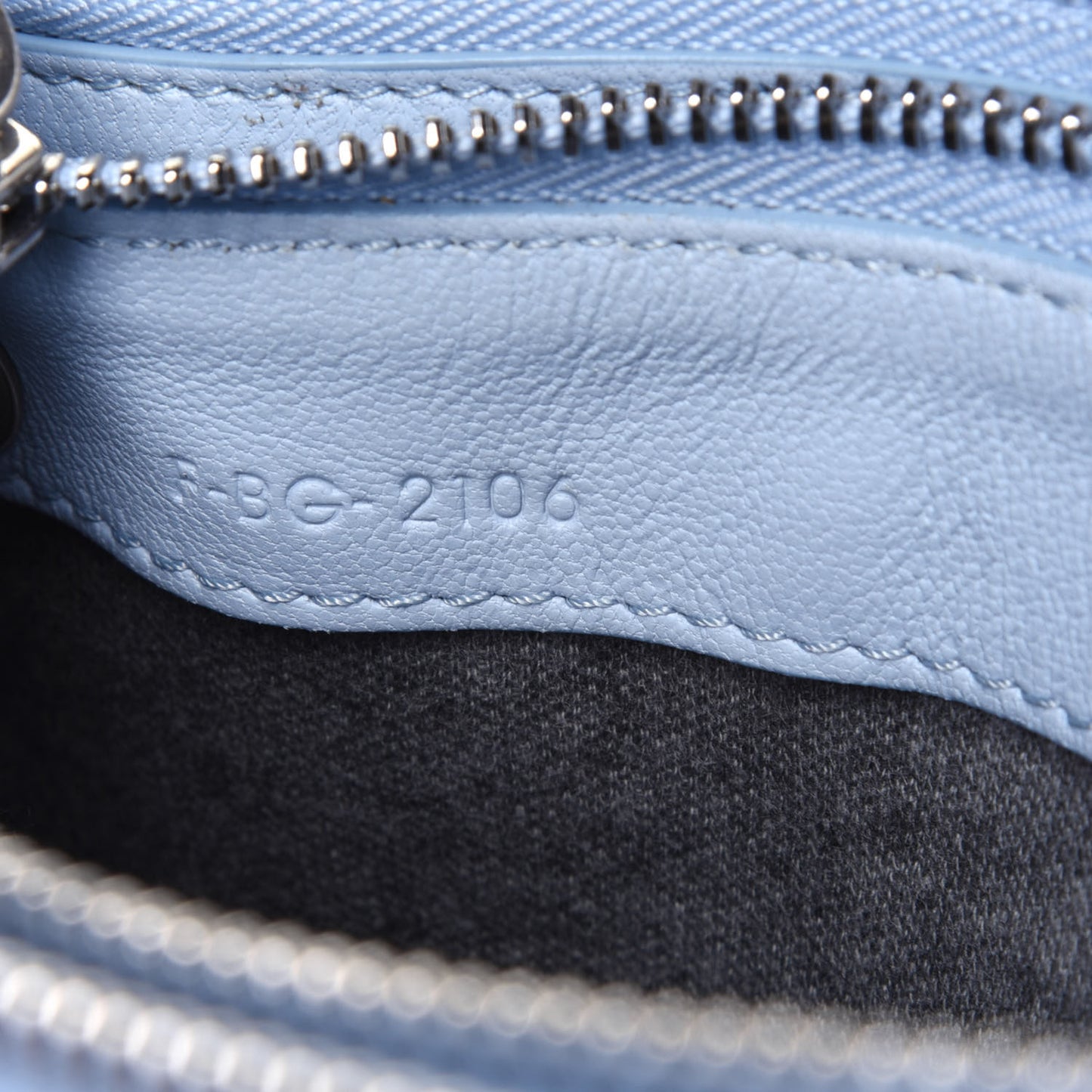 Lambskin Small Trio Crossbody Bag Lavender